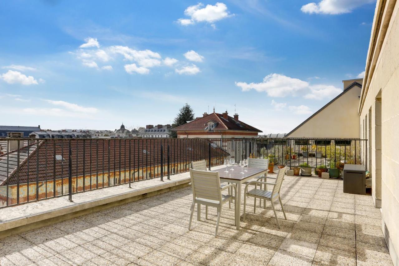Le Nid Du Roi - Appartement Terrasse - Versailles Versalhes Exterior foto